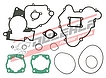  těsnění celý motor KTM SX65, 98-08/ 60SX, 97-00