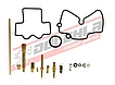  Opravná sada karburátoru HONDA CRF250R, 06