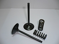   Ventil ocelový výfuk YAMAHA SR125/TW125/XT125, 82-04
