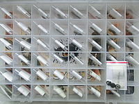   Sada ventilových podložek pr. 8,9mm, od 1,72 do 2,60 po 0,04mm po 3 kusech - 69 ks