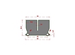   Karbonové planžety KTM SX/EXC250/300 16-19, SX150 17, HSQ TC/TE/TX250/300 16-19, TX125 17-
