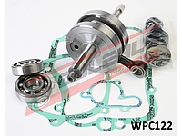   Kliková hřídel YAMAHA YZ80, 93-01  s dolním těsněním +gufera+ložiska