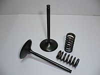   Ventil ocelový výfuk HONDA XR600R, 85-00/ XL600R, 83-87/ XR650L, 93-25/ NX650