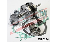   Kliková hřídel YAMAHA WR125, 99-00, YZ125, 98-00  s dolním těsněním +gufera+ložiska