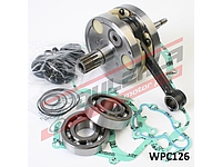   Kliková hřídel YAMAHA WR250 ,99-00, YZ250, 99-00 s dolním těsněním +gufera+ložiska