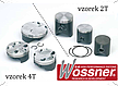 Pístní sada SUZUKI XF650 Freewind, 97-00/ DR650SE , 96-26