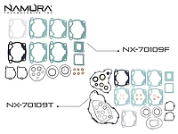   Těsnění horní sada KTM SX300, 23-26/ EXC300TBI, G-G300 EC,EX,MC/ HQ300, TC,TX,TE